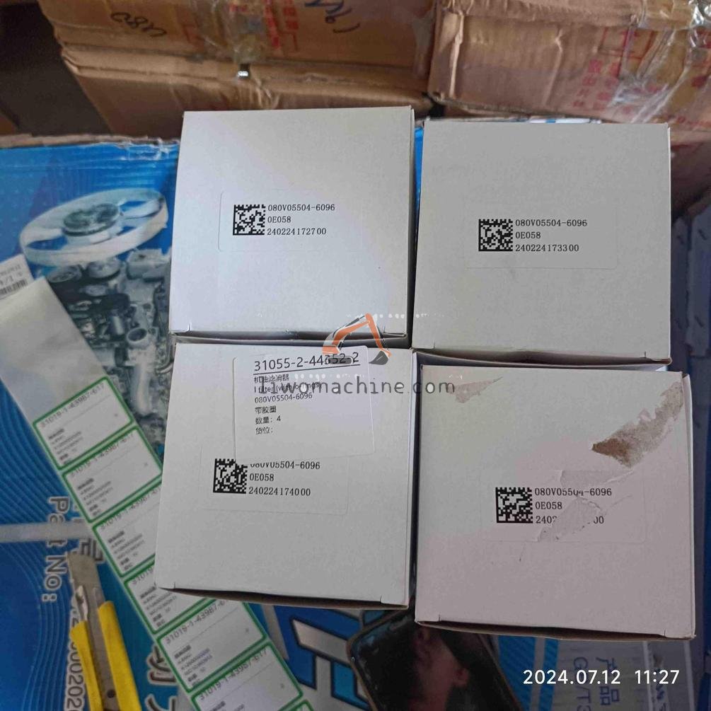 XCMG 080V05504-6096 Oil filter  (with o-rings) - Professional Construction Machinery Parts