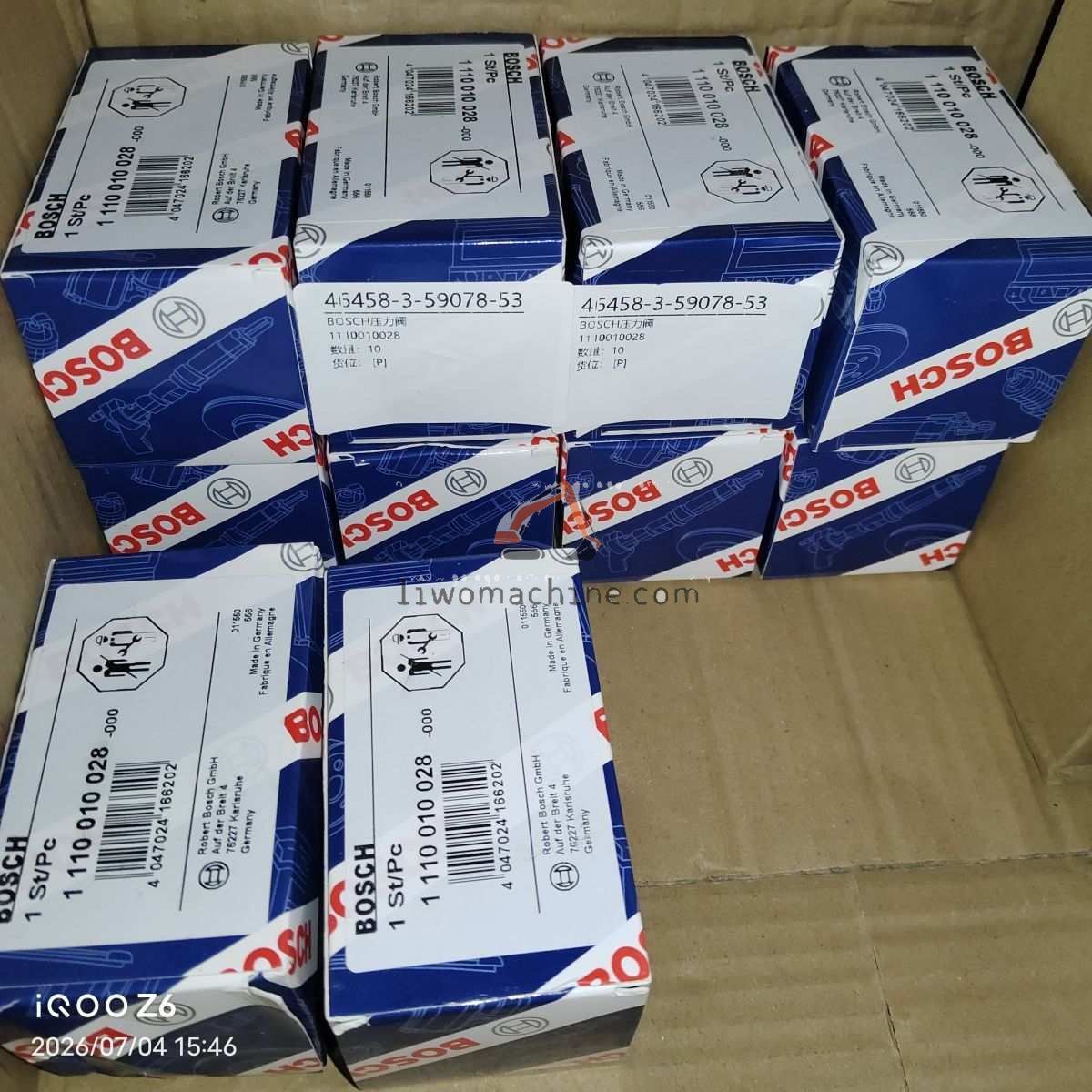 XCMG 1110010028 BOSCH压力阀 - Professional Construction Machinery Parts