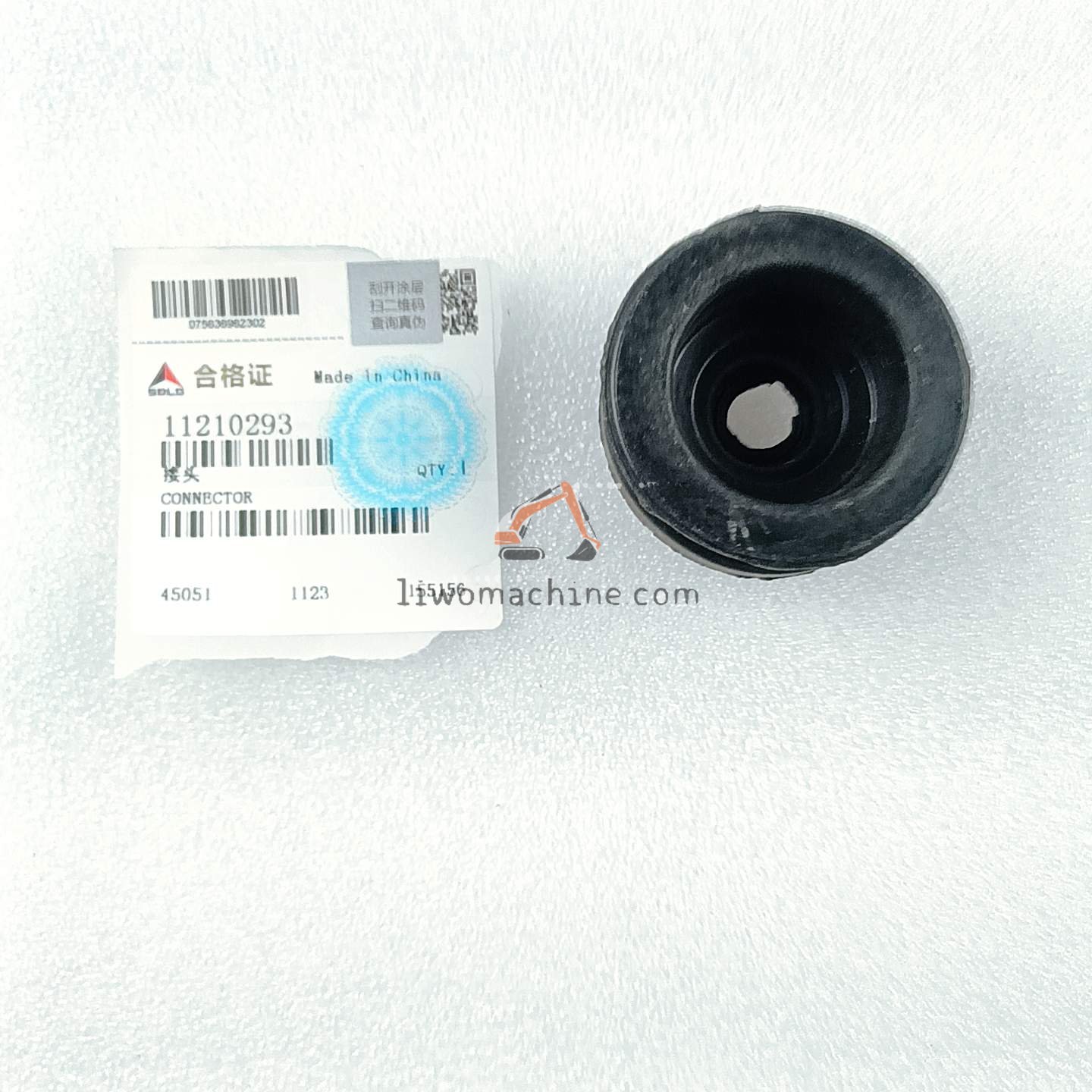 XCMG 11210293 connector - Professional Construction Machinery Parts