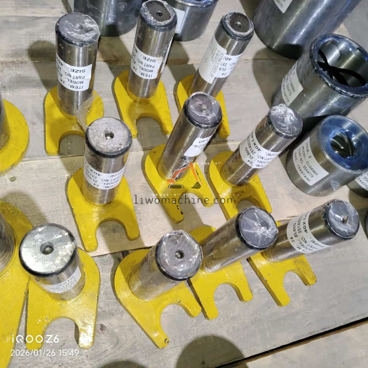 XCMG 251400276 Rear Steering Pin - Professional Construction Machinery Parts