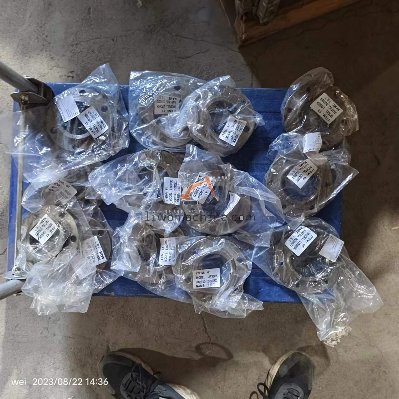 XCMG 252600573 UPPER FLANGE - Professional Construction Machinery Parts