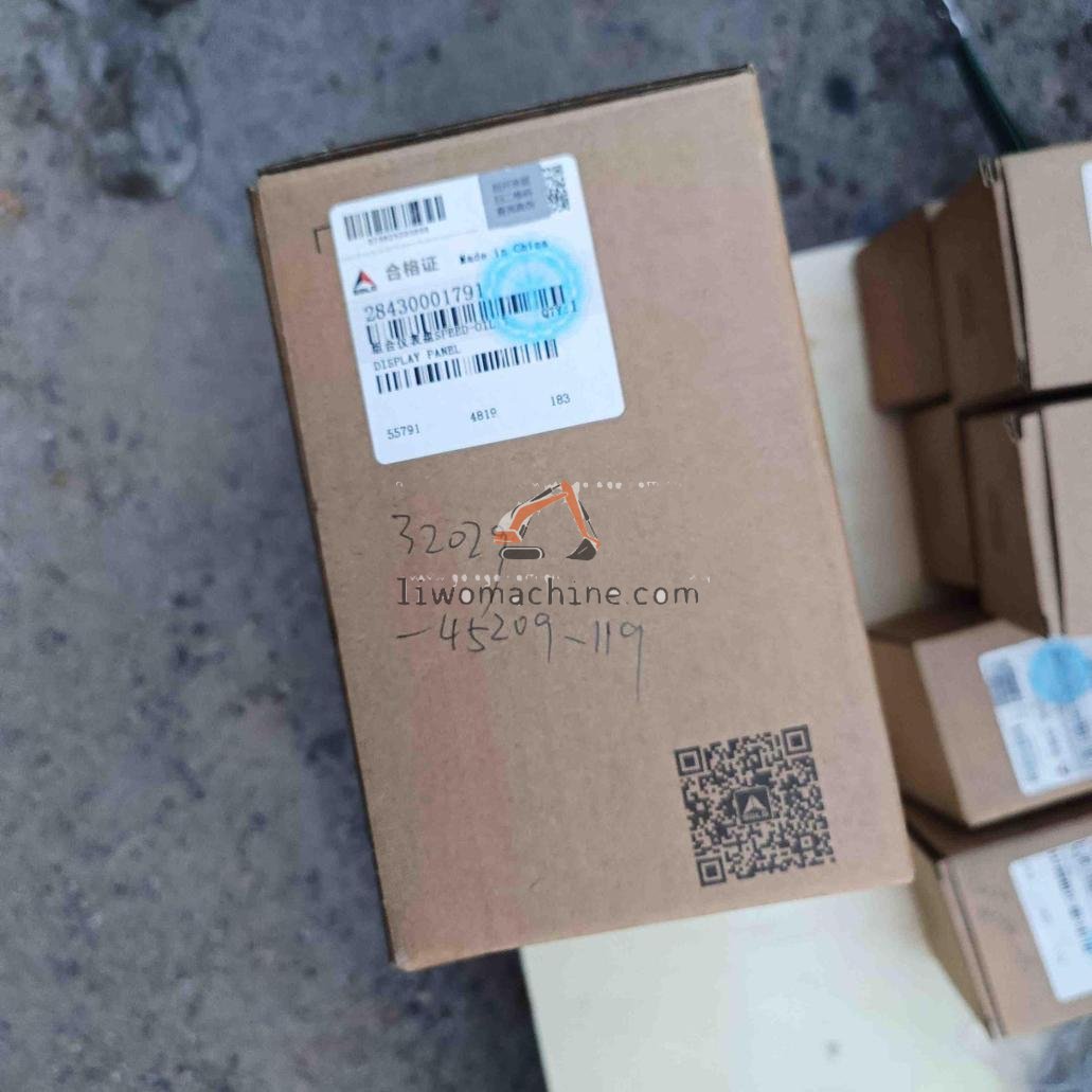 XCMG 28430001791 组合仪表盘SPEED-OIL TEP - Professional Construction Machinery Parts