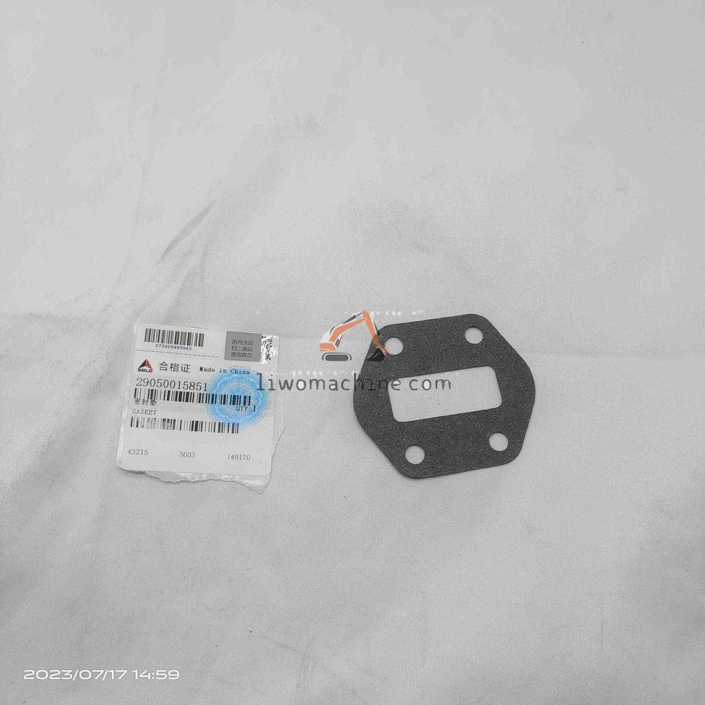XCMG 29050015851 Gasket - Professional Construction Machinery Parts