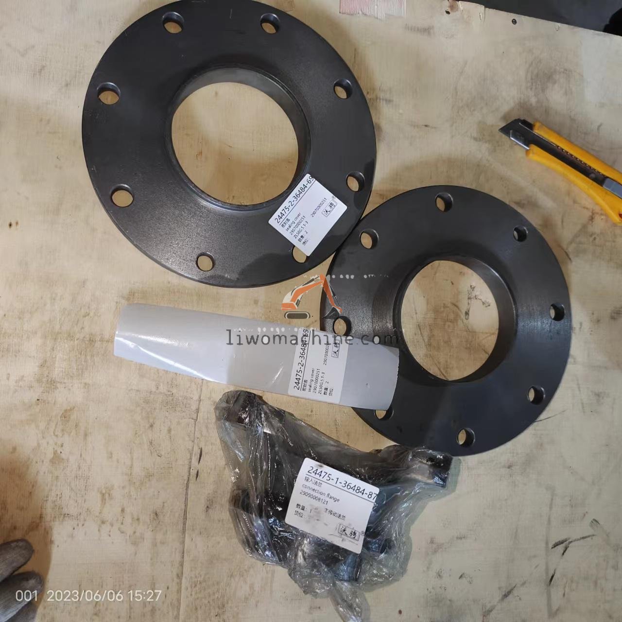 XCMG 29070000251 sealing cover - Professional Construction Machinery Parts
