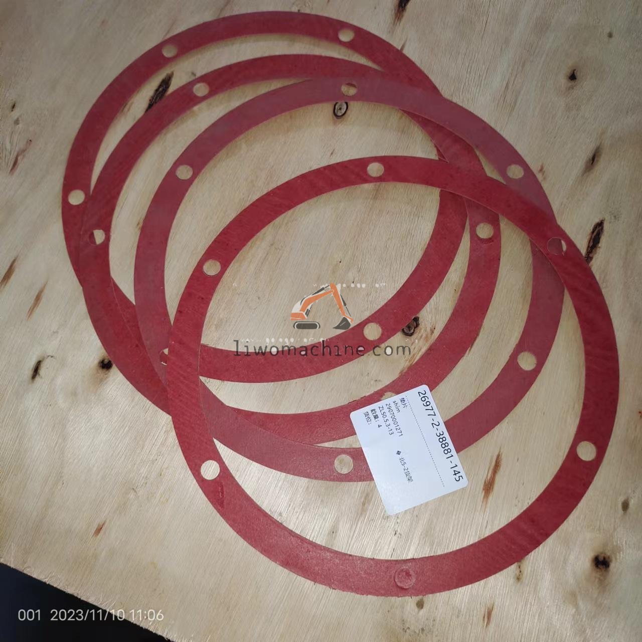 XCMG 29070001271 shim - Professional Construction Machinery Parts