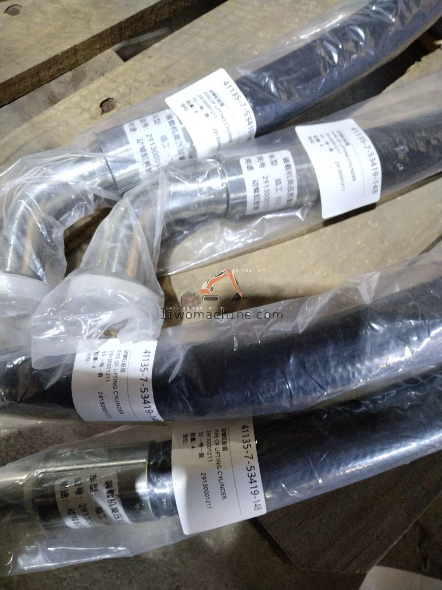 XCMG 29130001211 OIL PIPE OF LIFTING CYLINDER - Professional Construction Machinery Parts