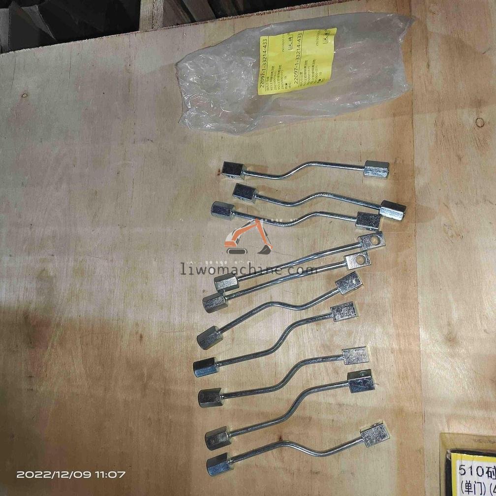 XCMG 29250001071 953上铰接销黄油管 - Professional Construction Machinery Parts