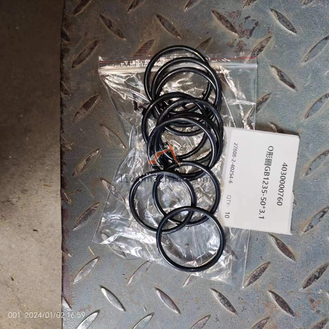 XCMG 4030000760 O-ring - Professional Construction Machinery Parts