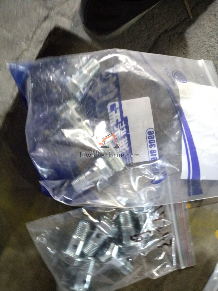 XCMG 4110000054110 HOLLOW SCREW D10M-STH3102 1119243 - Professional Construction Machinery Parts