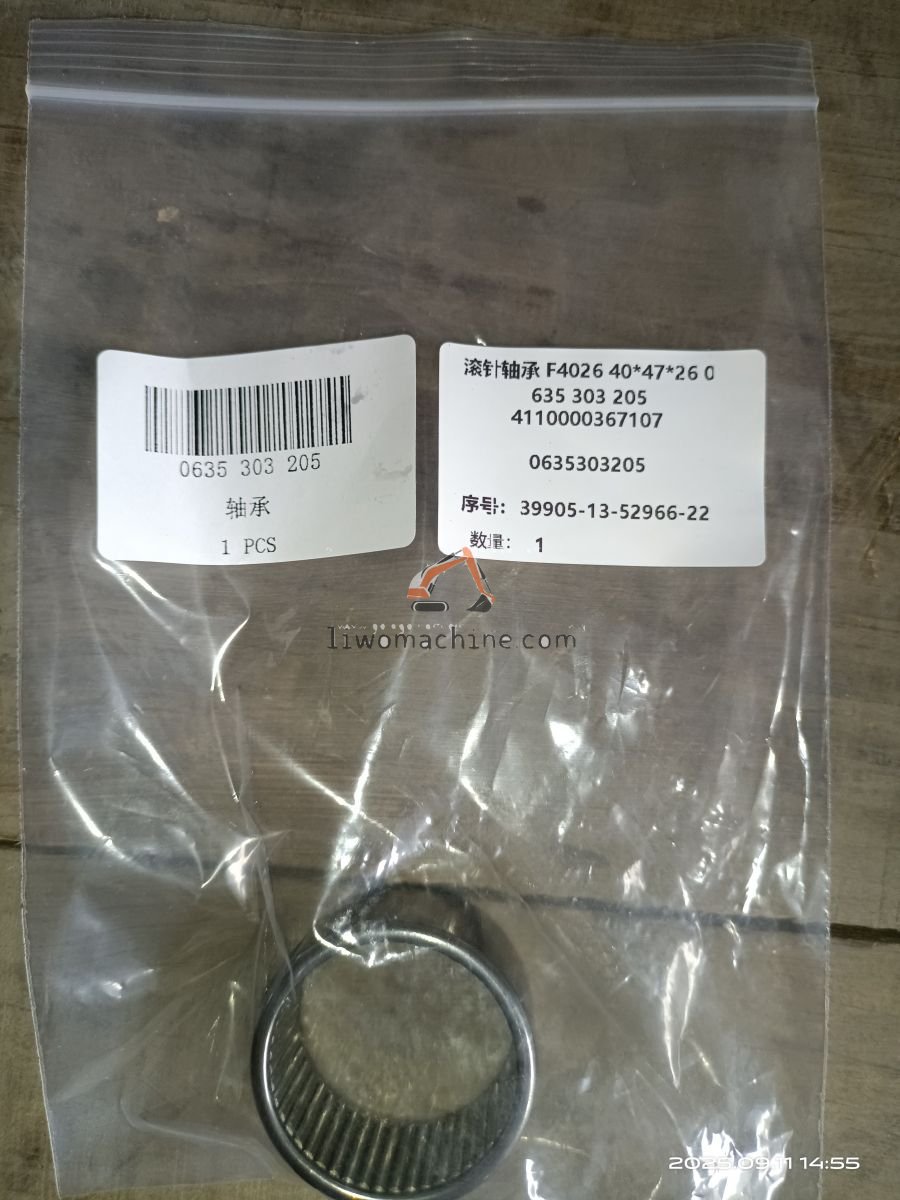 XCMG 4110000367107 NEEDLE BEARING F4026 40*47*26 0635 303 205 - Professional Construction Machinery Parts