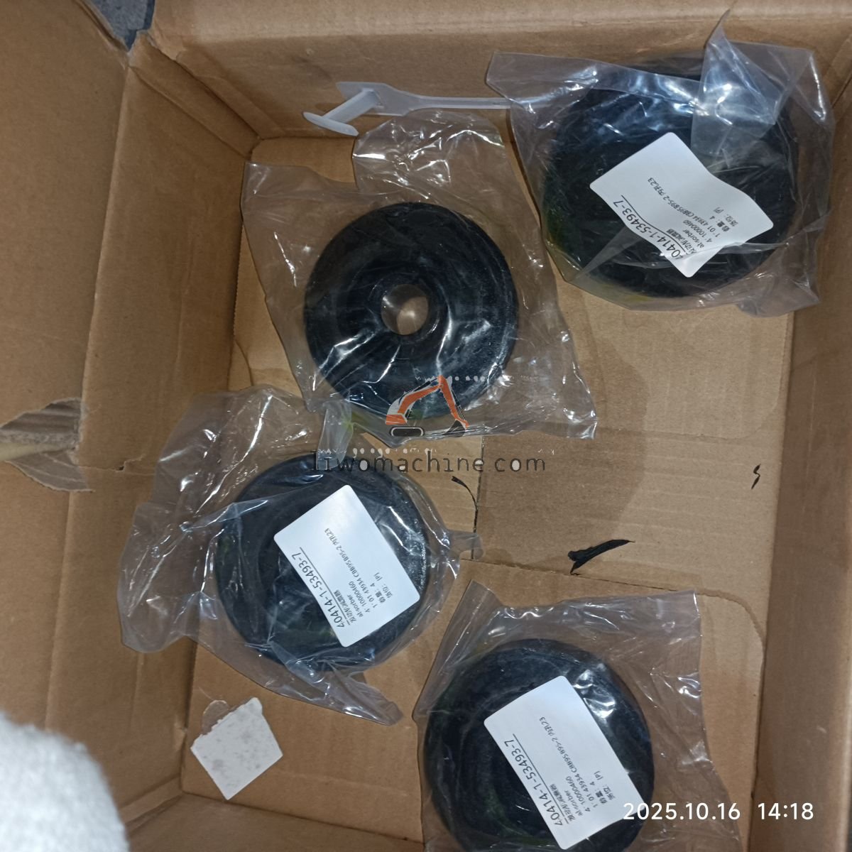 XCMG 4110000460 absorber - Professional Construction Machinery Parts