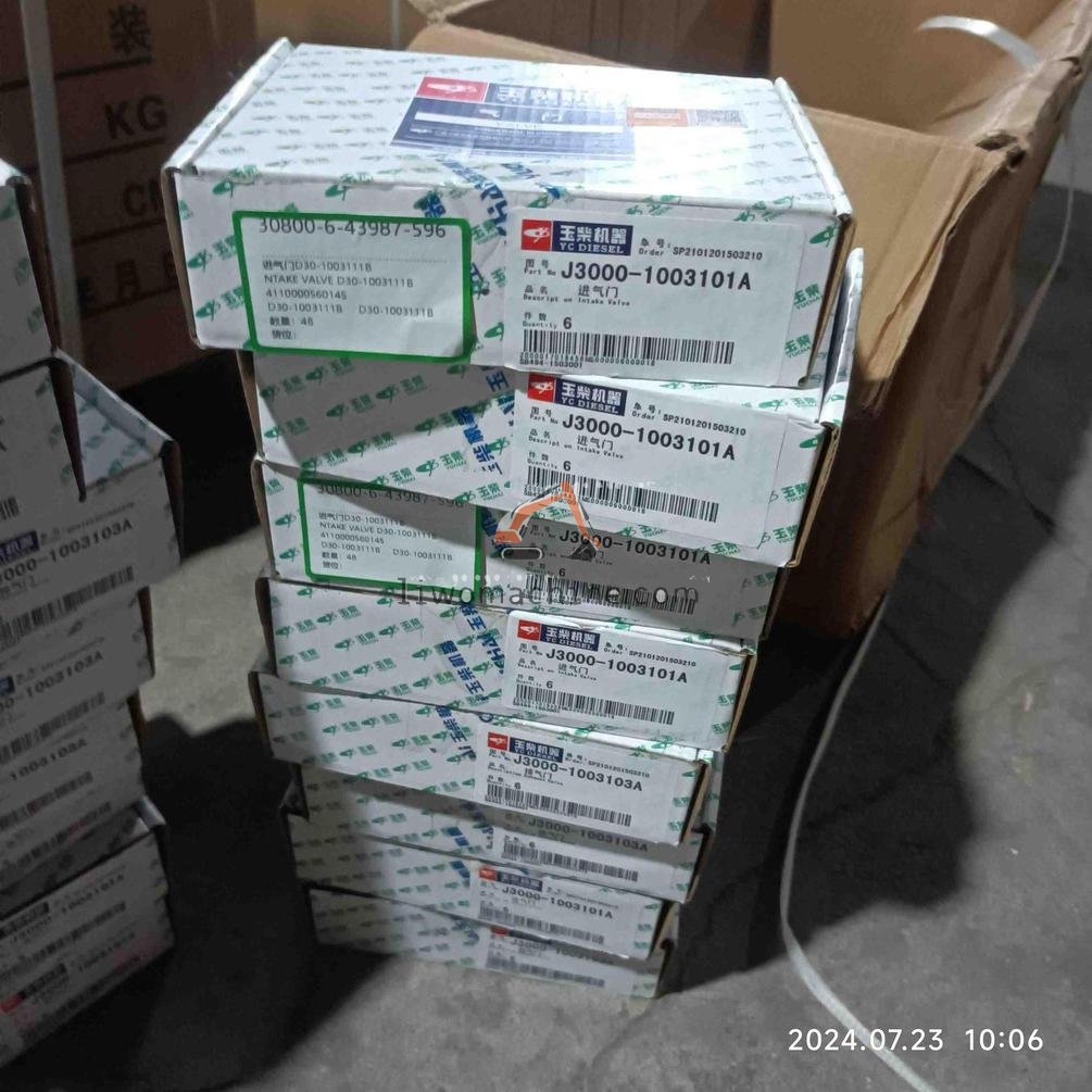 XCMG 4110000560145 INTAKE VALVE D30-1003111B - Professional Construction Machinery Parts