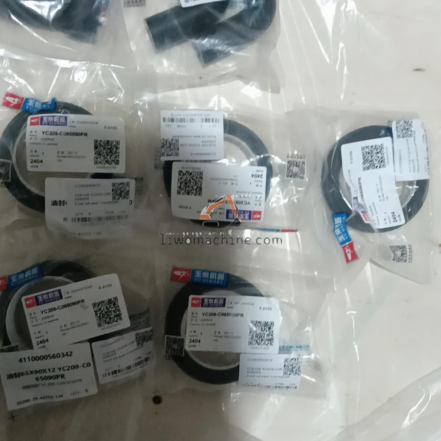 XCMG 4110000560342 曲轴油封65X90X12 - Professional Construction Machinery Parts