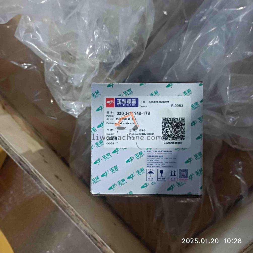 XCMG 4110000561308 输油泵 金湖 K2206 带螺栓 - Professional Construction Machinery Parts