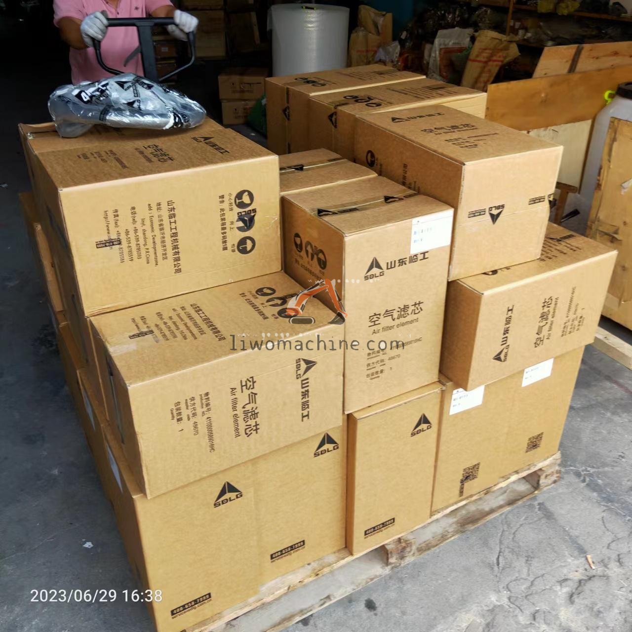 XCMG 4110000589016HC 空气滤清器滤芯612600110540 - Professional Construction Machinery Parts