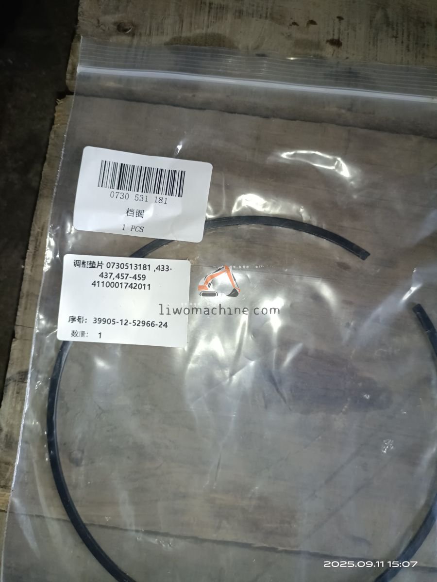 XCMG 4110001742011 调整垫片 0730513181 ,433-437,457-459 - Professional Construction Machinery Parts