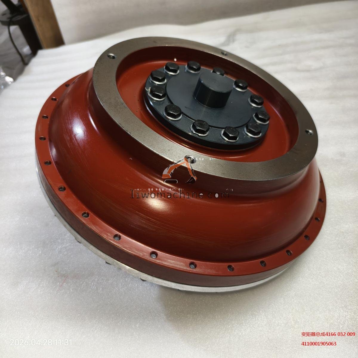 XCMG 4110001905063 变矩器总成4166 032 009 - Professional Construction Machinery Parts