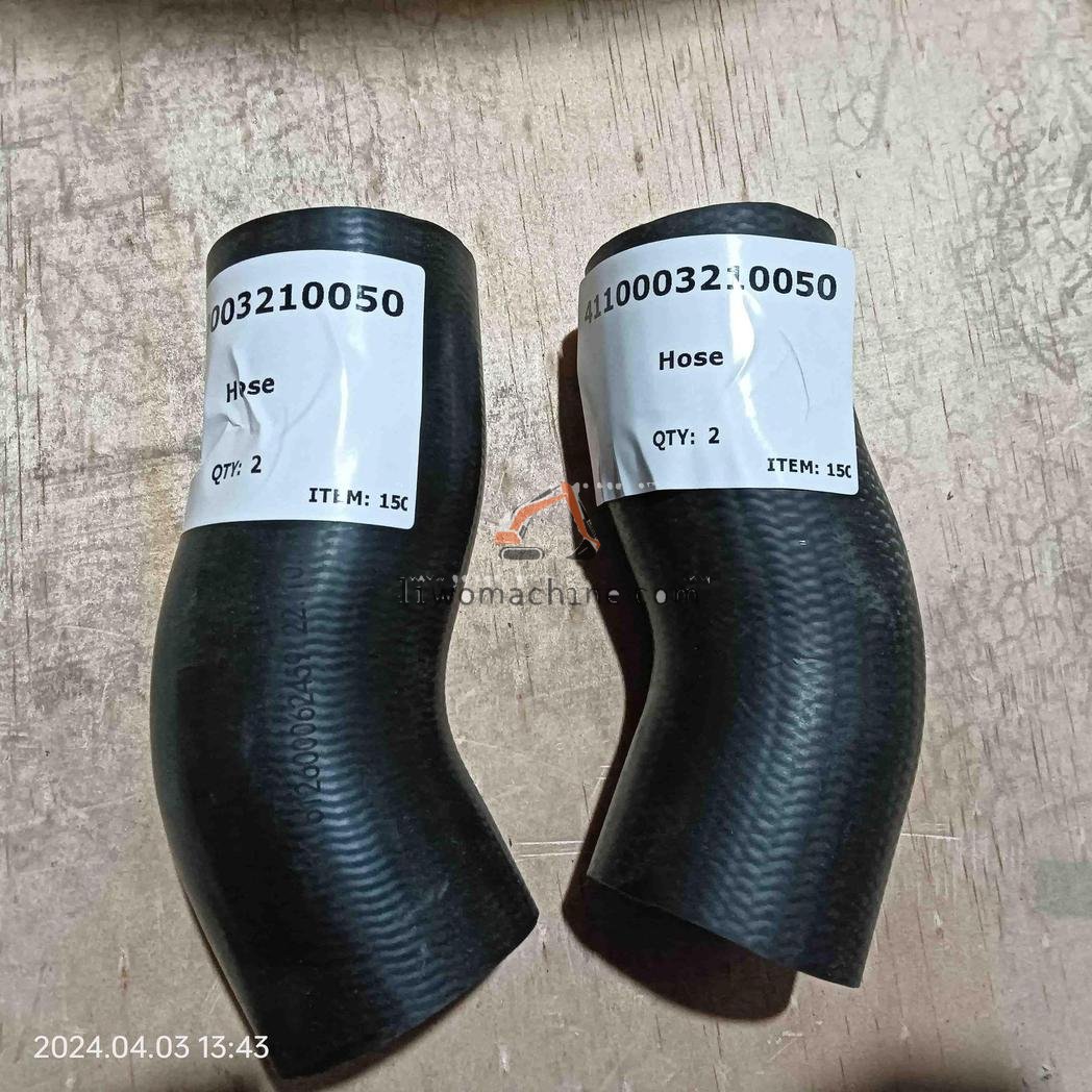 XCMG 4110003210050 冷却液连接胶管612600062459 - Professional Construction Machinery Parts