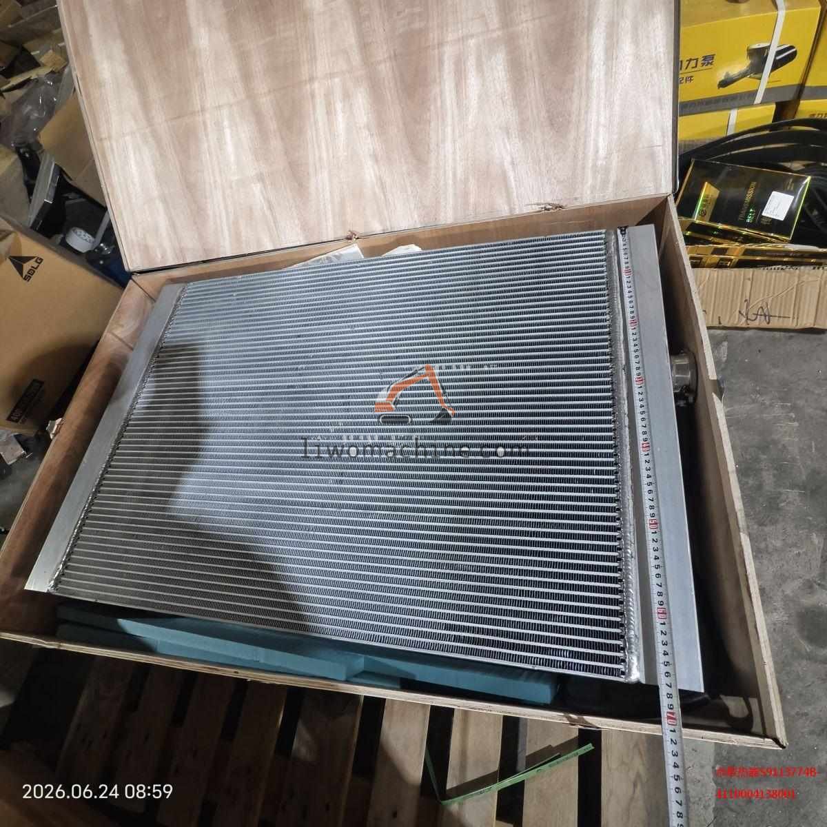 XCMG 4110004138001 水散热器S9113774B- - Professional Construction Machinery Parts