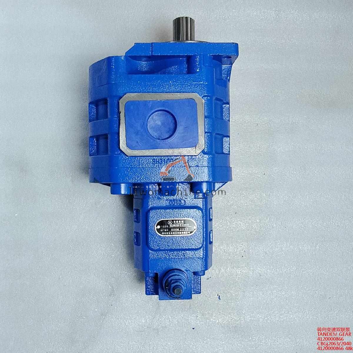XCMG 4120000866 TANDEM GEAR PUMP CBGJ2063/2040 - Professional Construction Machinery Parts
