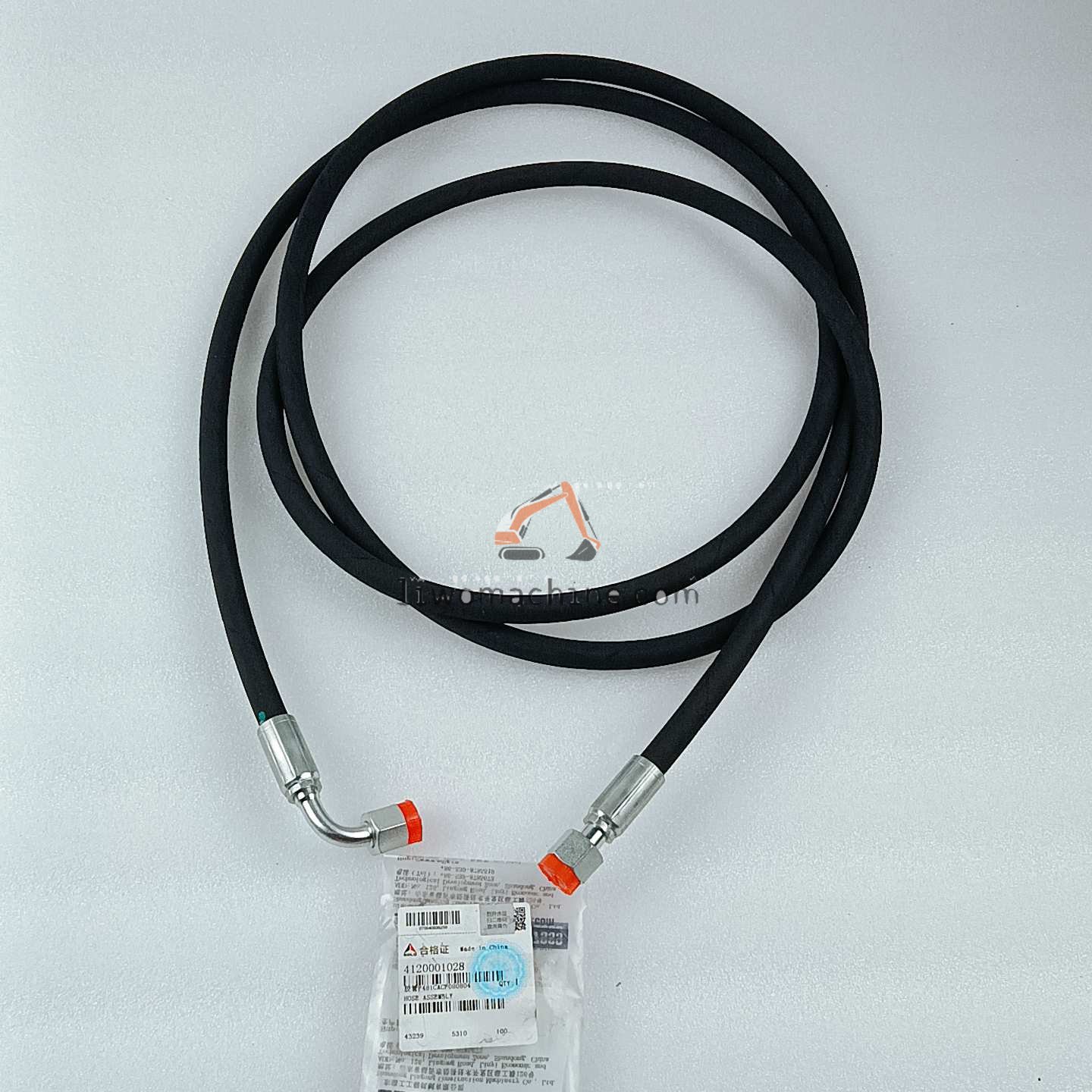 XCMG 4120001028 胶管F481CACF080804-2760 - Professional Construction Machinery Parts