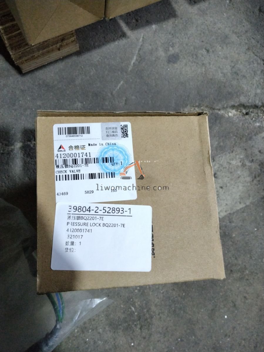 XCMG 4120001741 液压锁BQ2201-7E - Professional Construction Machinery Parts
