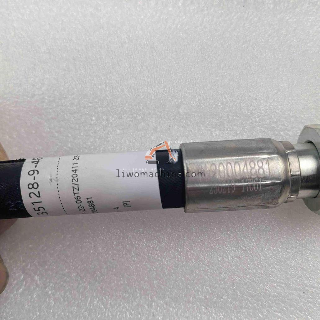 XCMG 4120004881 软管20491-22-06TZ/20411-22-06TZ×FC687-06×1550 - Professional Construction Machinery Parts