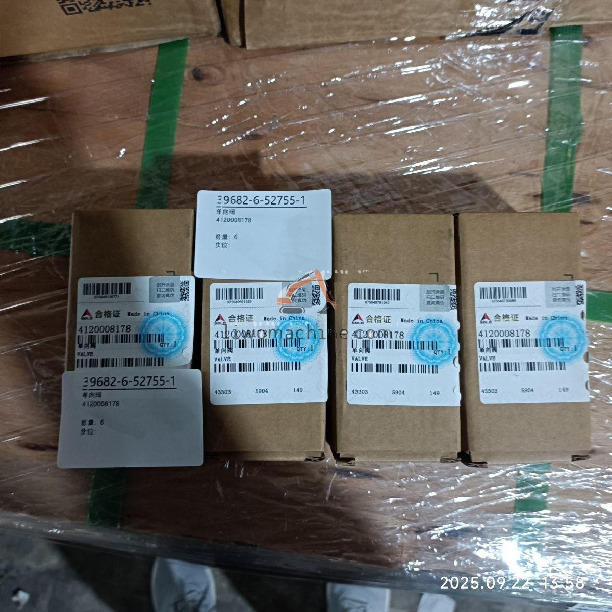 XCMG 4120008178 单向阀 - Professional Construction Machinery Parts