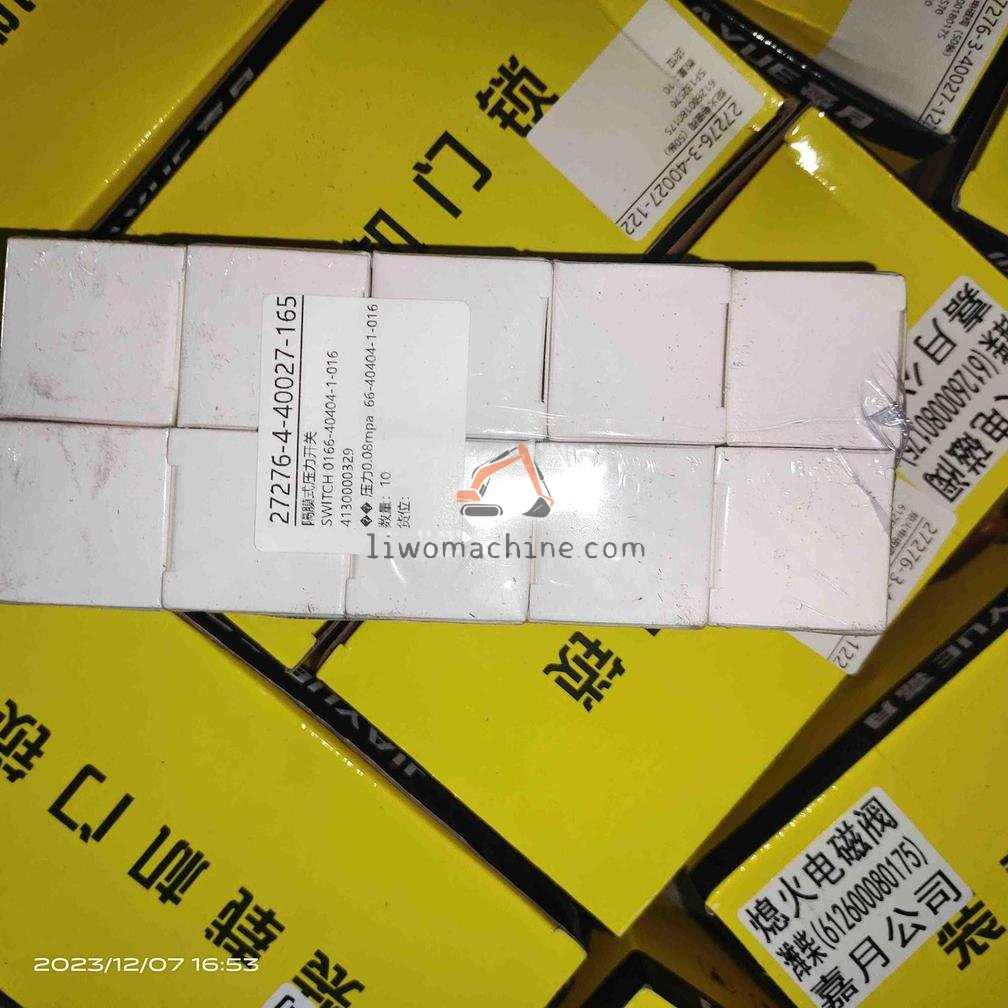 XCMG 4130000329 PRESS SWITCH 0166-40404-1-016 - Professional Construction Machinery Parts