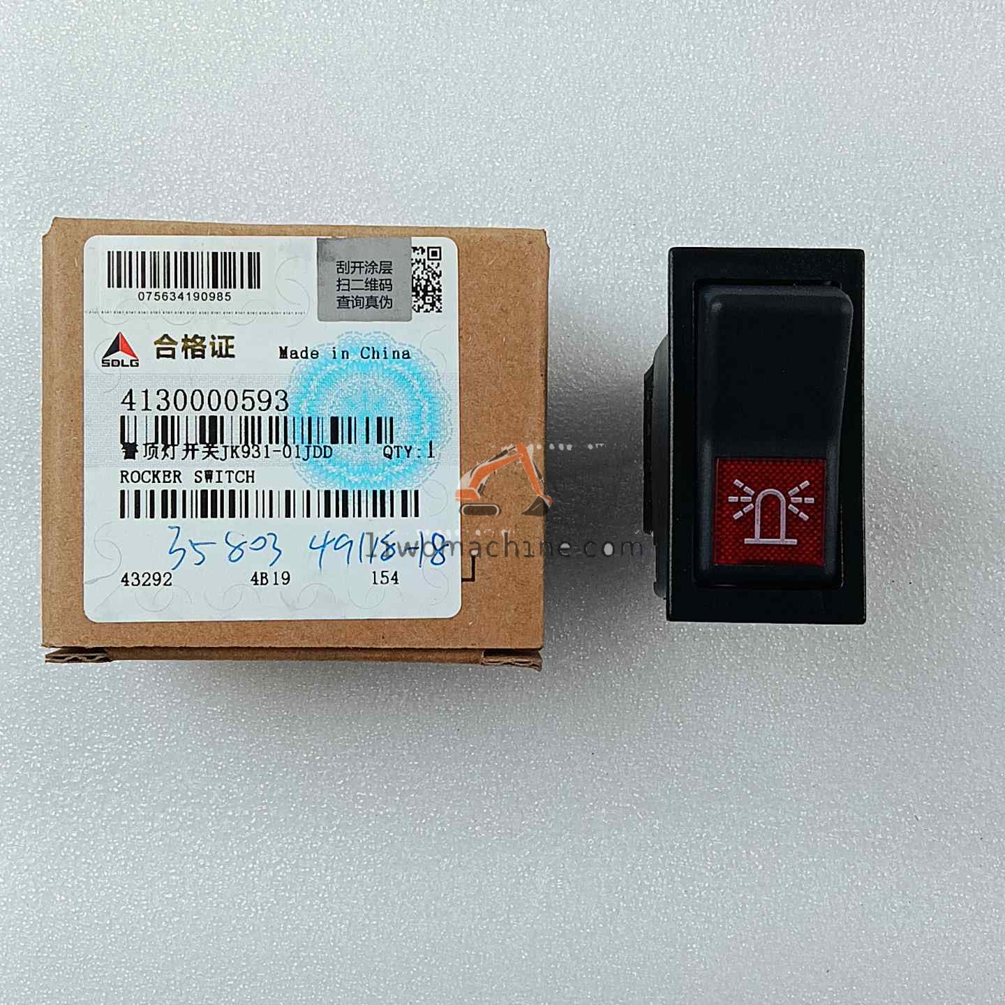 XCMG 4130000593 SWITCH - Professional Construction Machinery Parts
