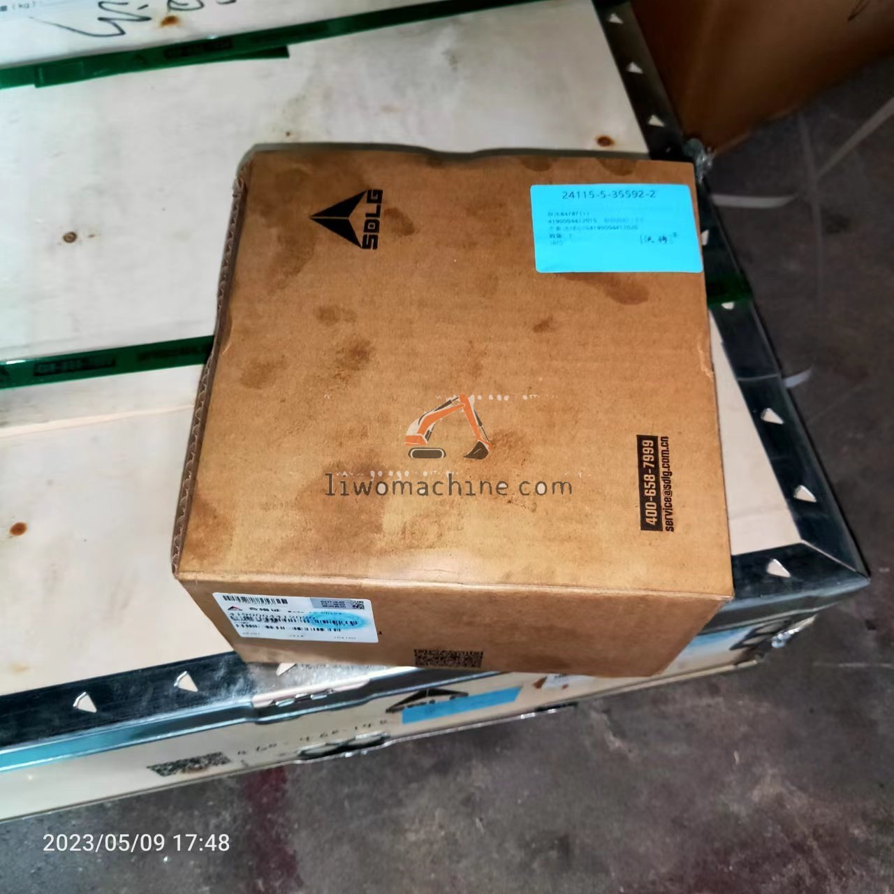 XCMG 4190004412015 制动分泵泵体84787111 - Professional Construction Machinery Parts