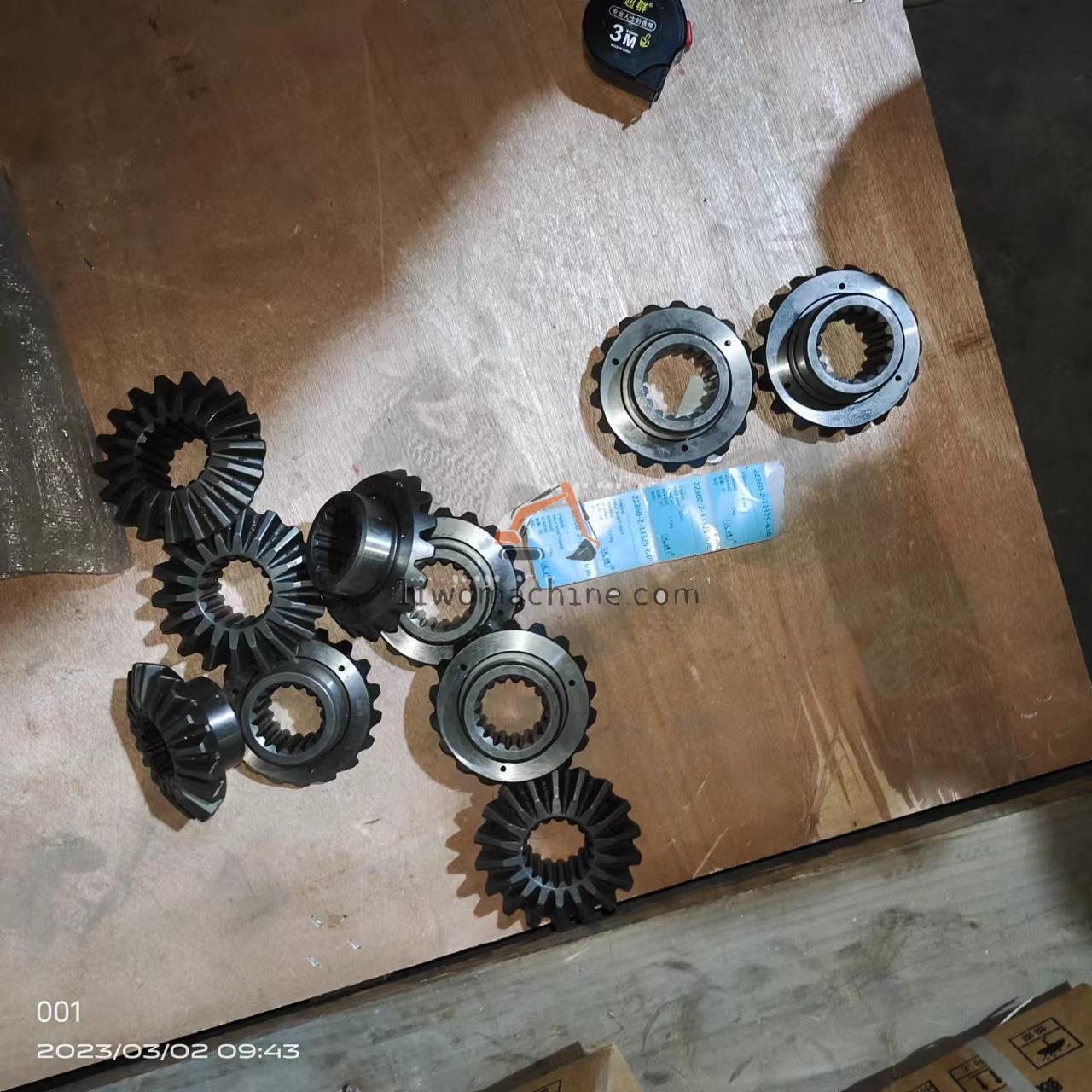 XCMG 43A0042 HALF SHAFT GEAR - Professional Construction Machinery Parts