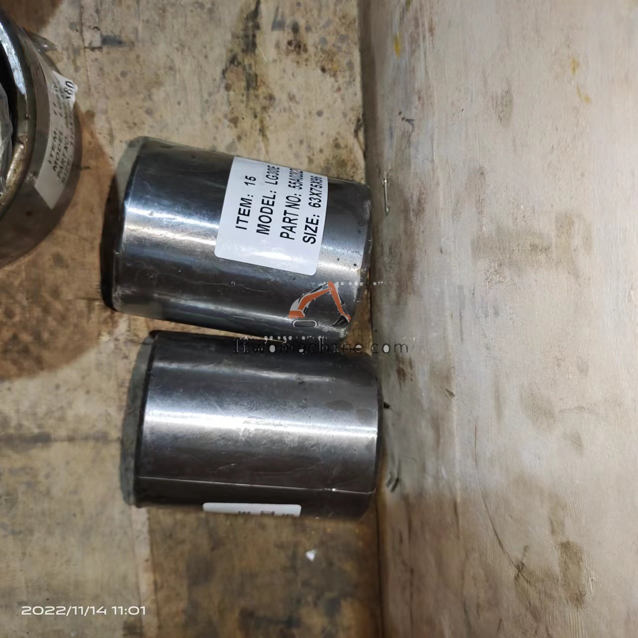 XCMG 55A0282 BUSHING - Professional Construction Machinery Parts