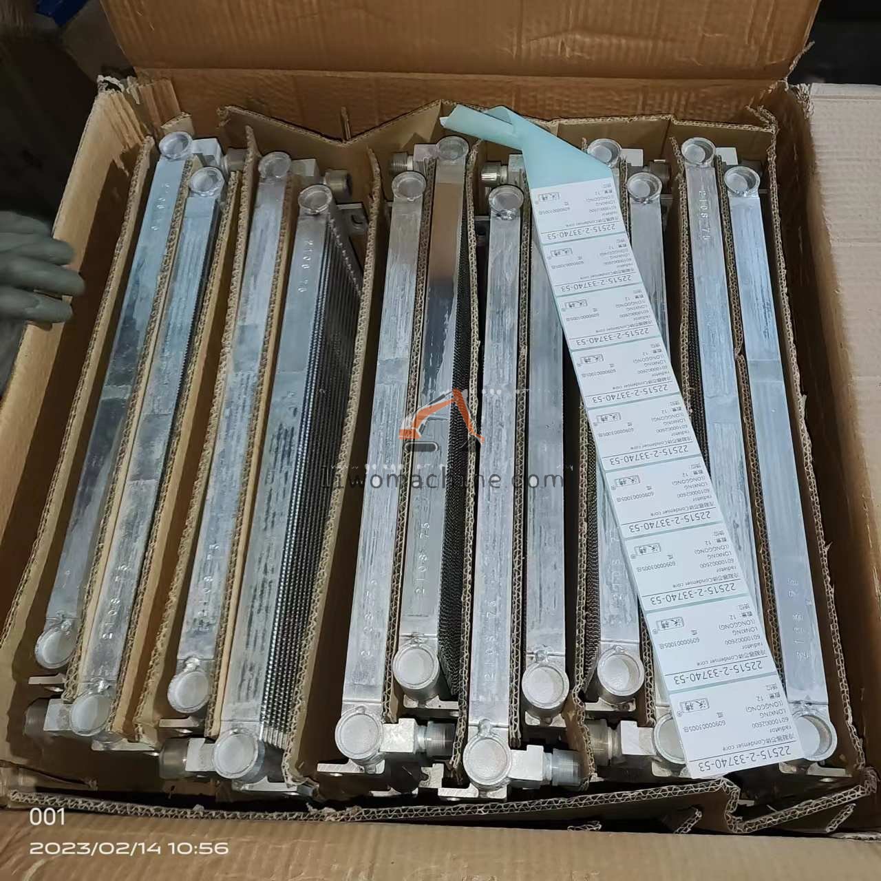 XCMG 60100002600 radiator - Professional Construction Machinery Parts