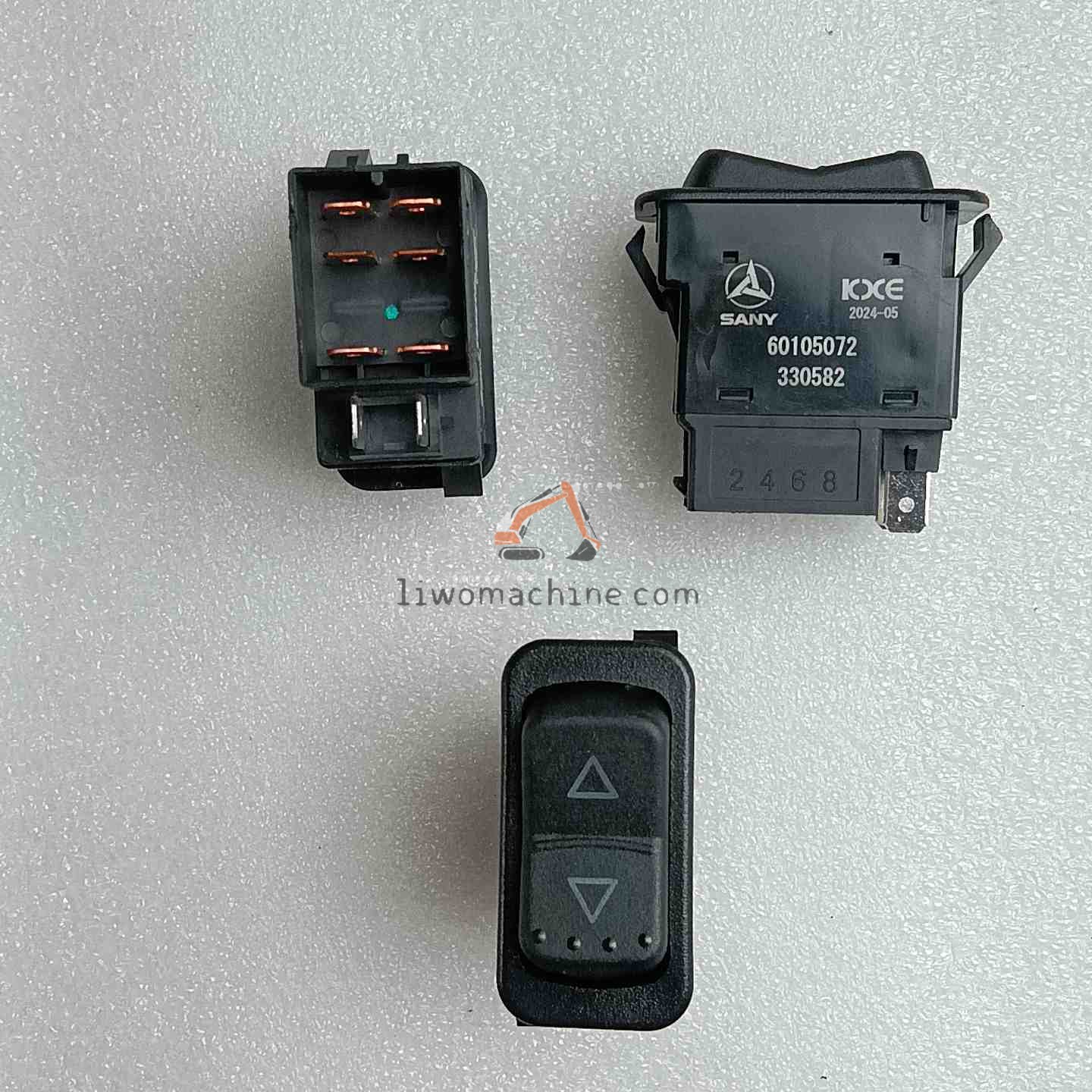 XCMG 60105072 玻璃升降开关 - Professional Construction Machinery Parts