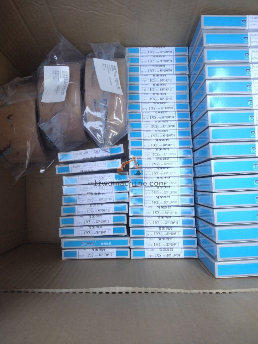 XCMG 803429552 防尘圈80X100X10 - Professional Construction Machinery Parts