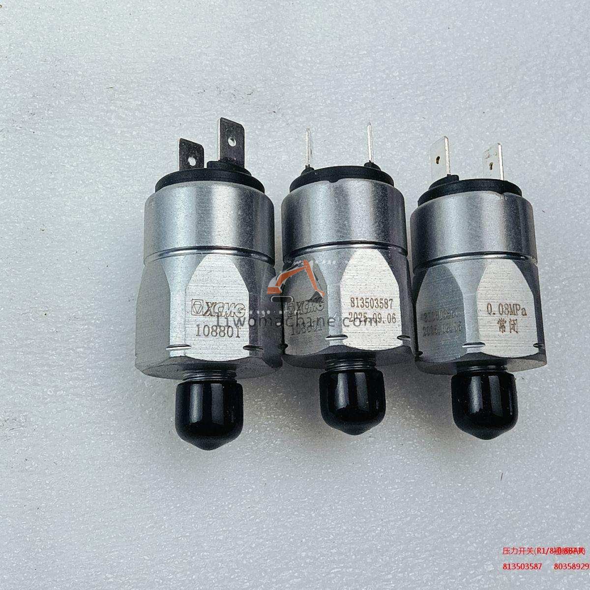 XCMG 813503587 压力开关(R1/8-0.8BAR) - Professional Construction Machinery Parts