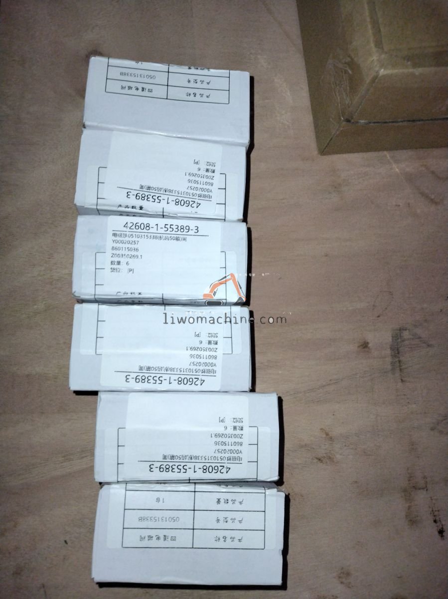 XCMG 860115036 电磁铁0510315338(杭齿50箱)同Y00020257 - Professional Construction Machinery Parts
