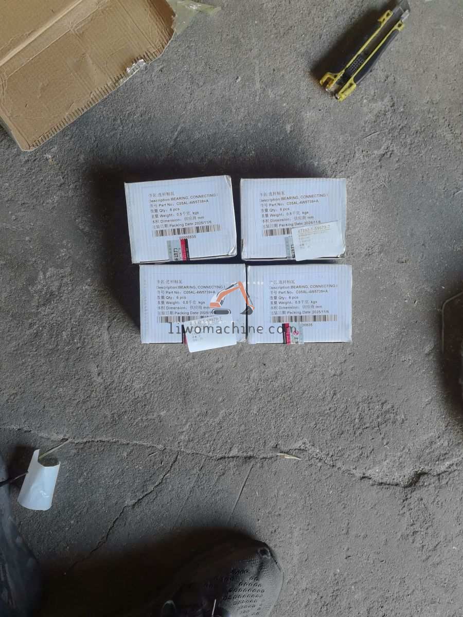 XCMG 860117331 连杆轴瓦4W5739/付(C6121) - Professional Construction Machinery Parts