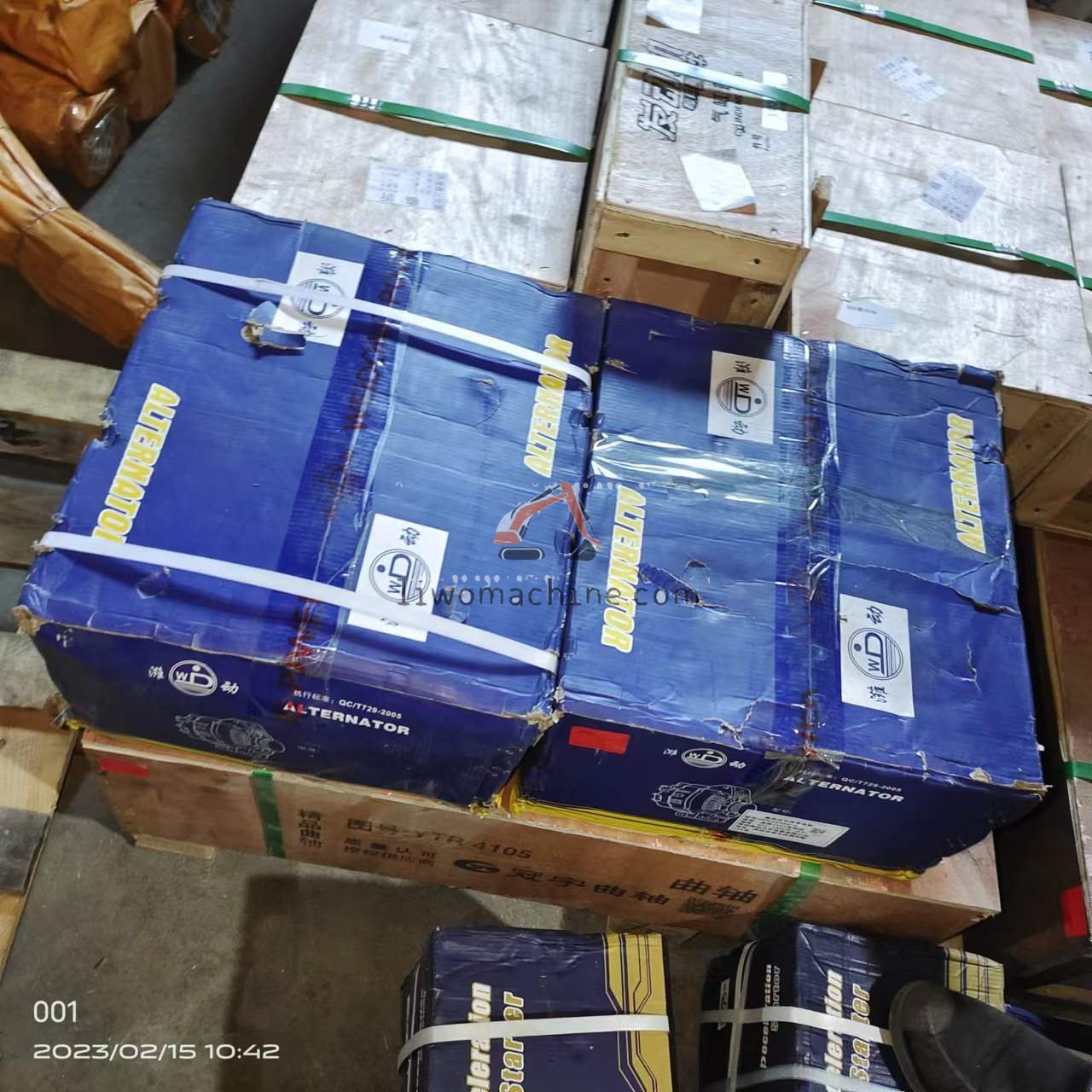 XCMG 860142294 发电机 - Professional Construction Machinery Parts