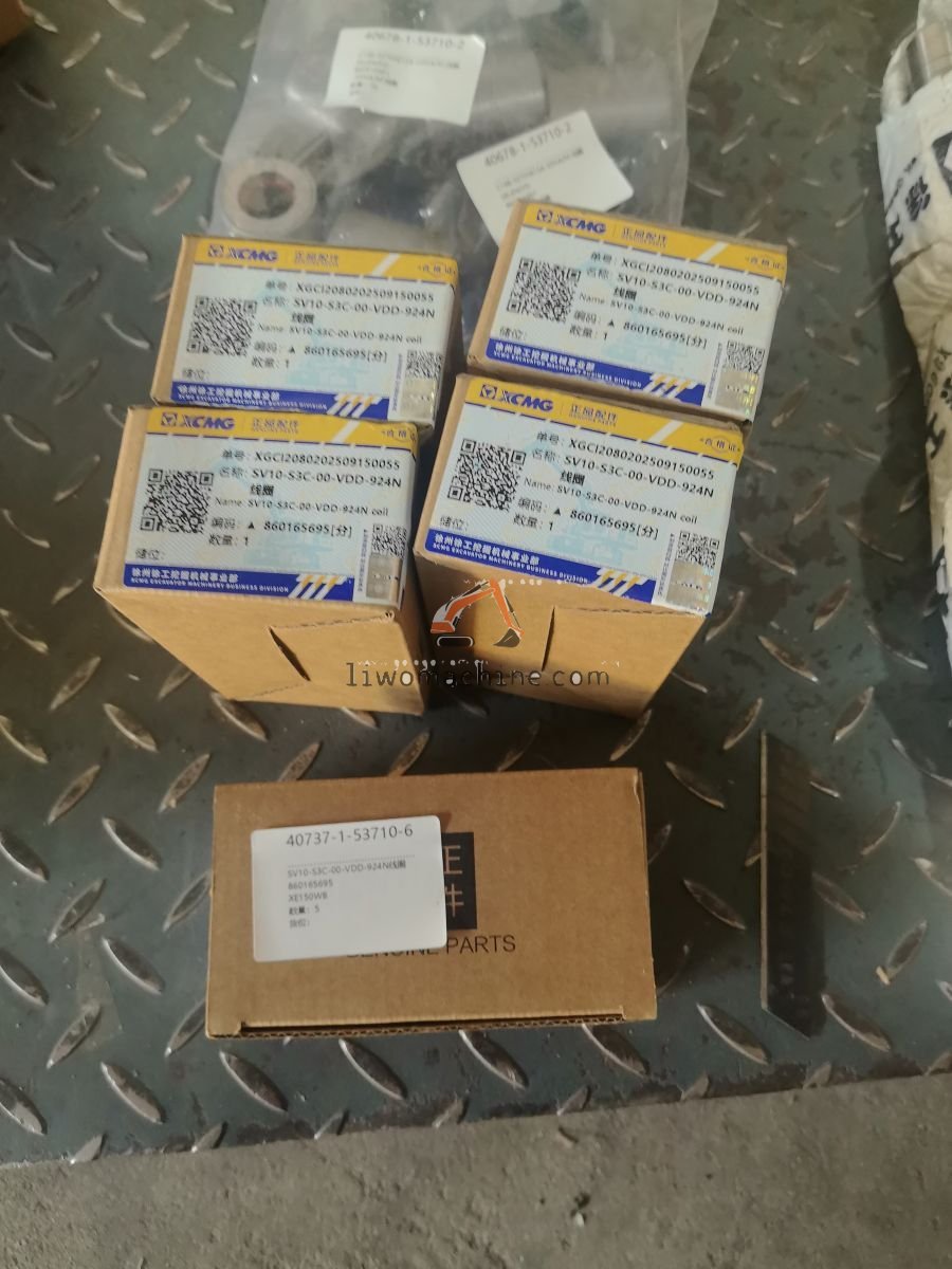 XCMG 860165695 SV10-S3C-00-VDD-924N线圈 - Professional Construction Machinery Parts