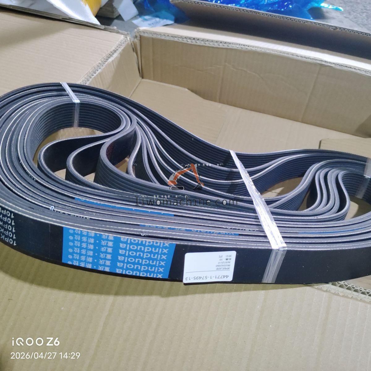 XCMG 860592060 发电机皮带 - Professional Construction Machinery Parts