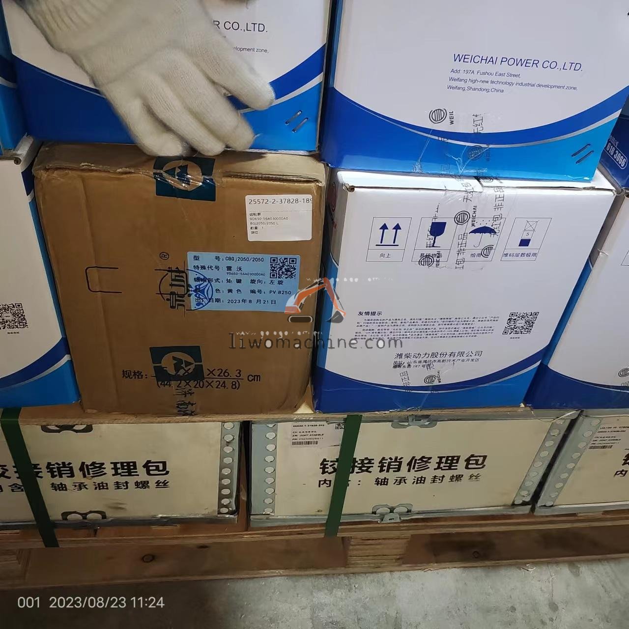 XCMG 9D650-56A030000A0 齿轮泵 - Professional Construction Machinery Parts