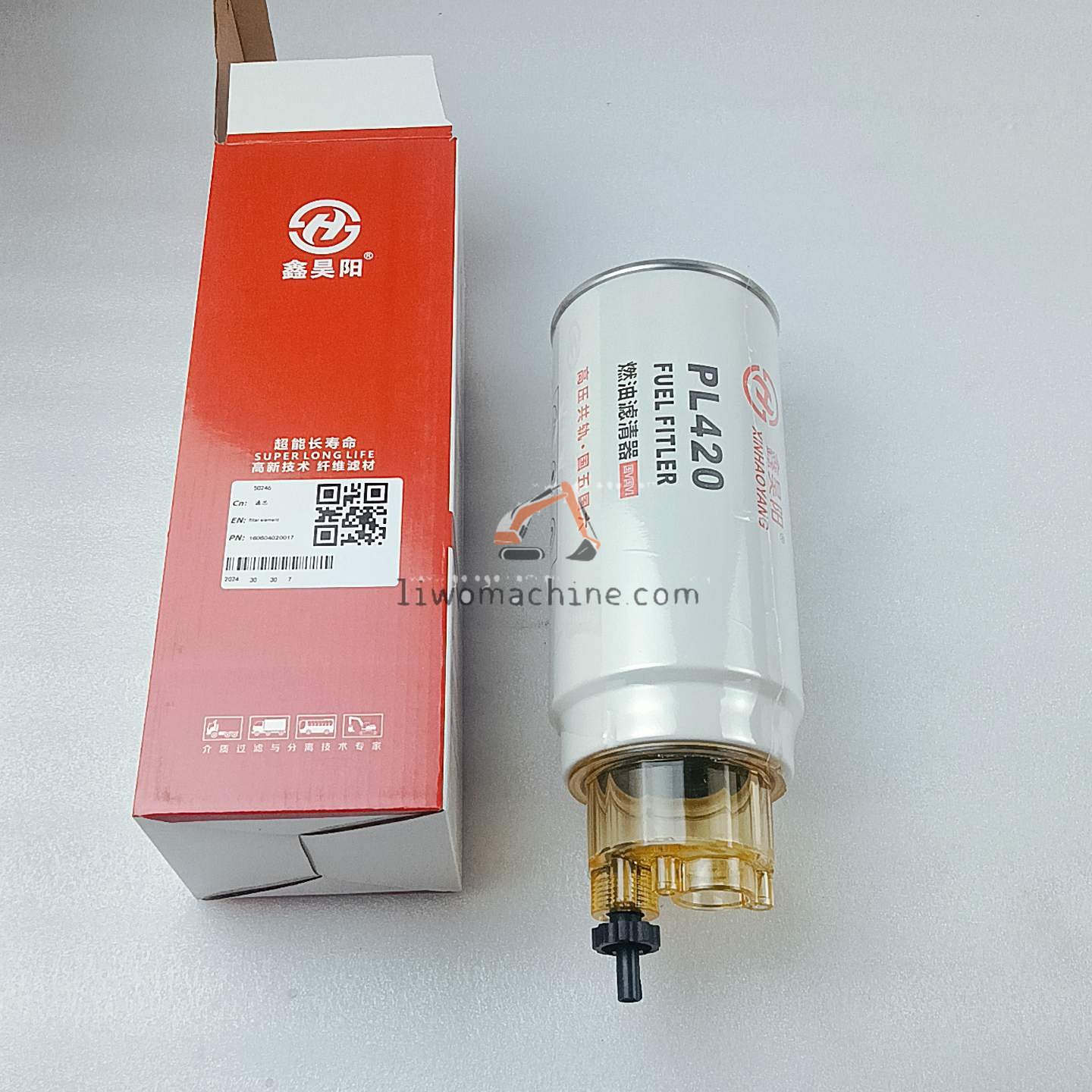 XCMG A160604020017 燃油粗滤芯 - Professional Construction Machinery Parts