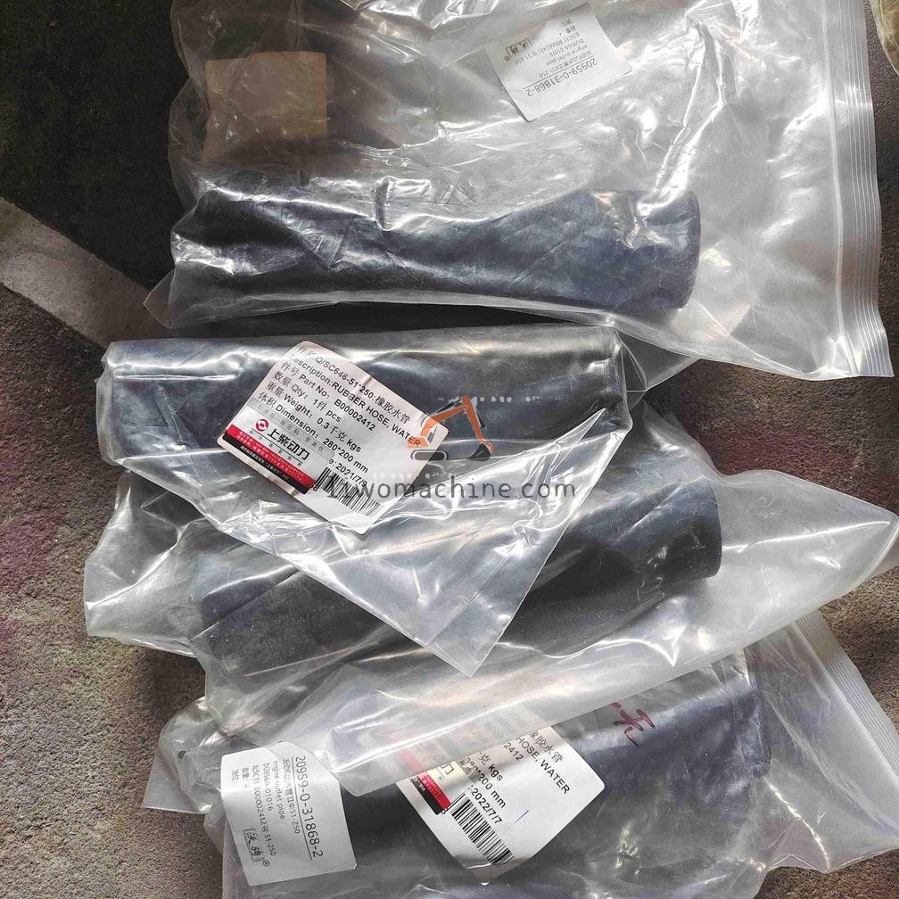 XCMG DG956A-01016 engine outlet pipe - Professional Construction Machinery Parts