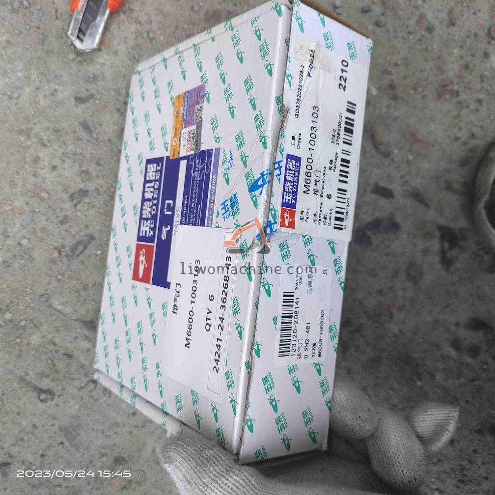 XCMG M6600-1003103 VALVE EX - Professional Construction Machinery Parts