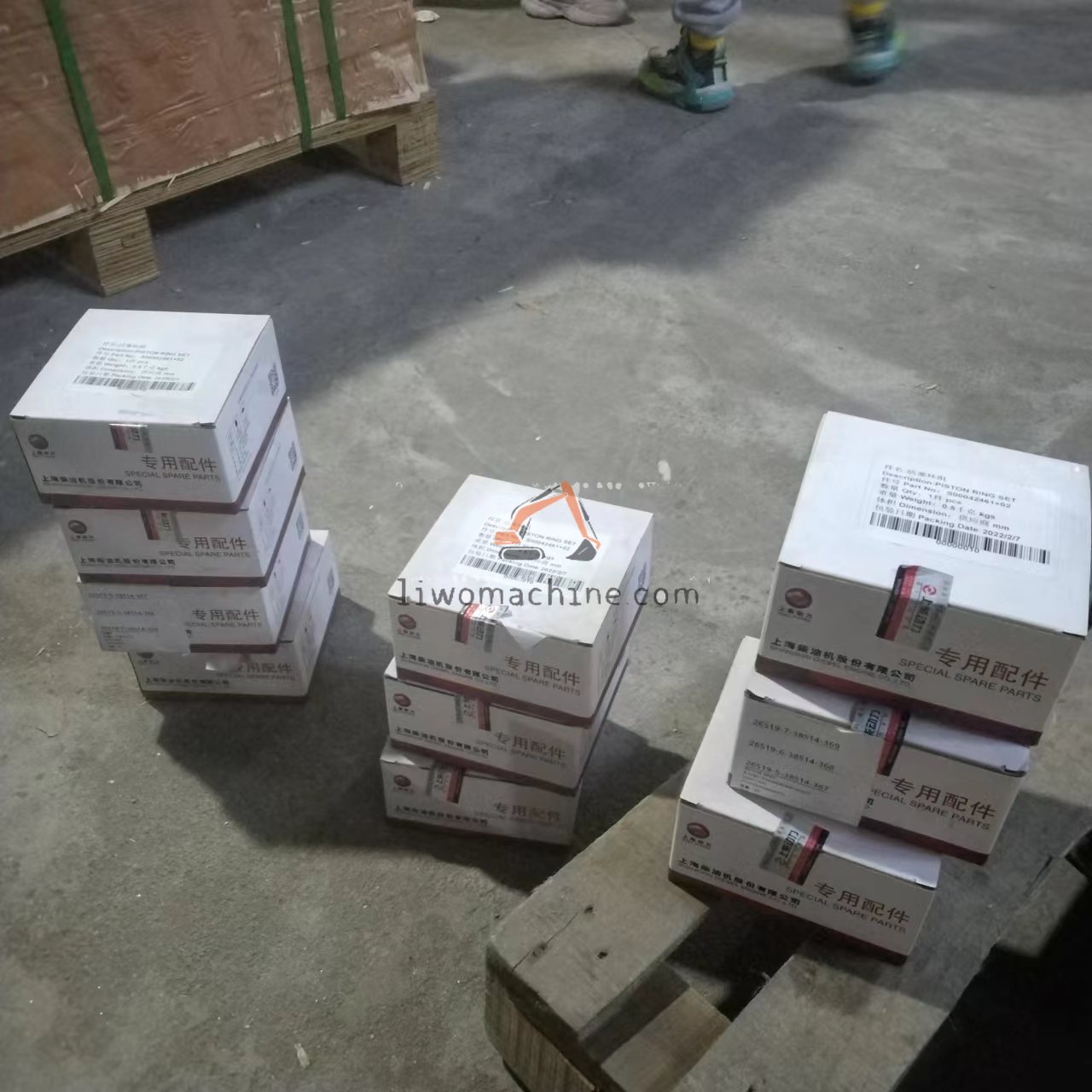 XCMG S00011631 ANEL PISTAO MOTOR SDEC SHANGAI 860145657 - Professional Construction Machinery Parts