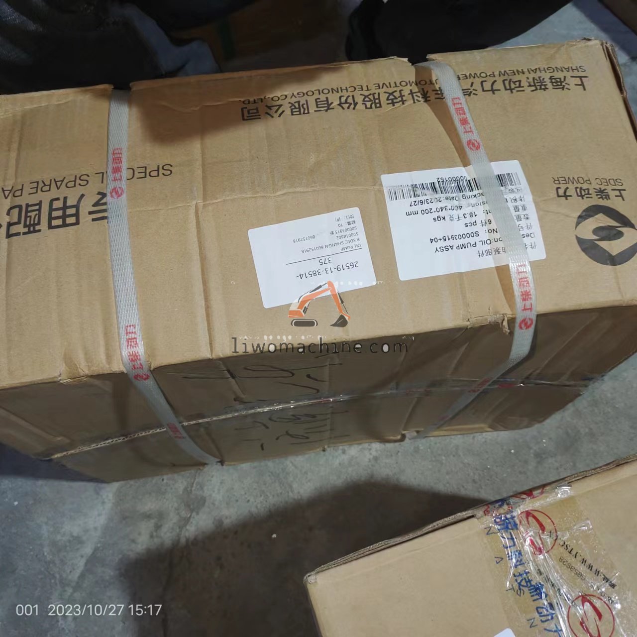 XCMG S00014802 BOMBA DE OLEO MOTOR SDEC SHANGAI 860152918 - Professional Construction Machinery Parts