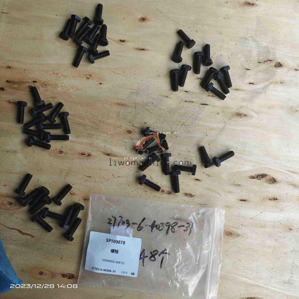 XCMG SP109878 螺栓 - Professional Construction Machinery Parts