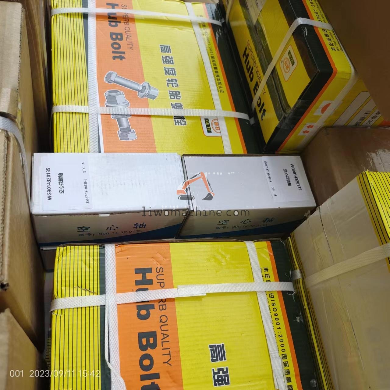 XCMG WG9014320135 EJE HUECO - Professional Construction Machinery Parts